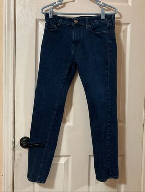 Hollister Men's Deep Blue Slim Straight Jeans